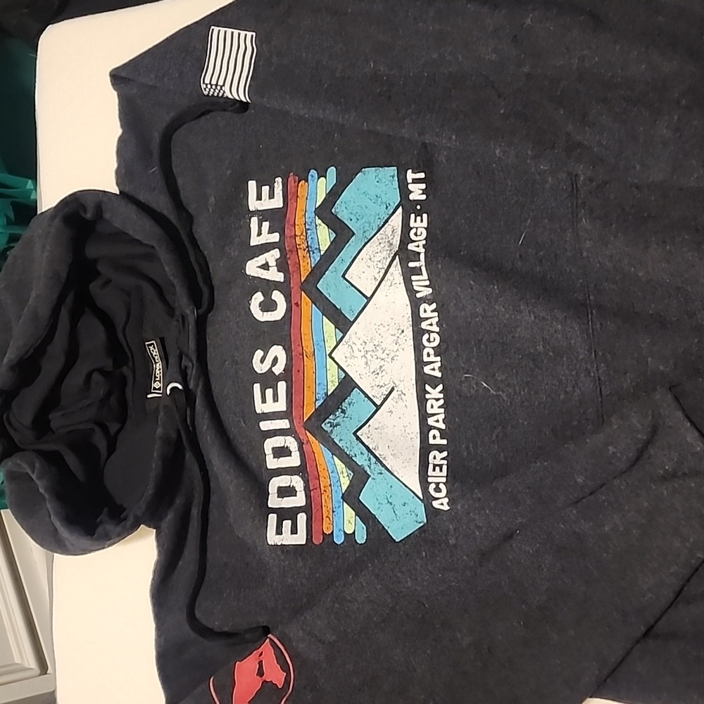 Glacier National Park-Eddie's Cafe Sweatshirt